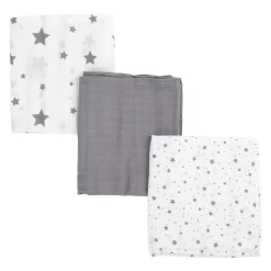 Muselina Stars Pack 3 80X80 Cm