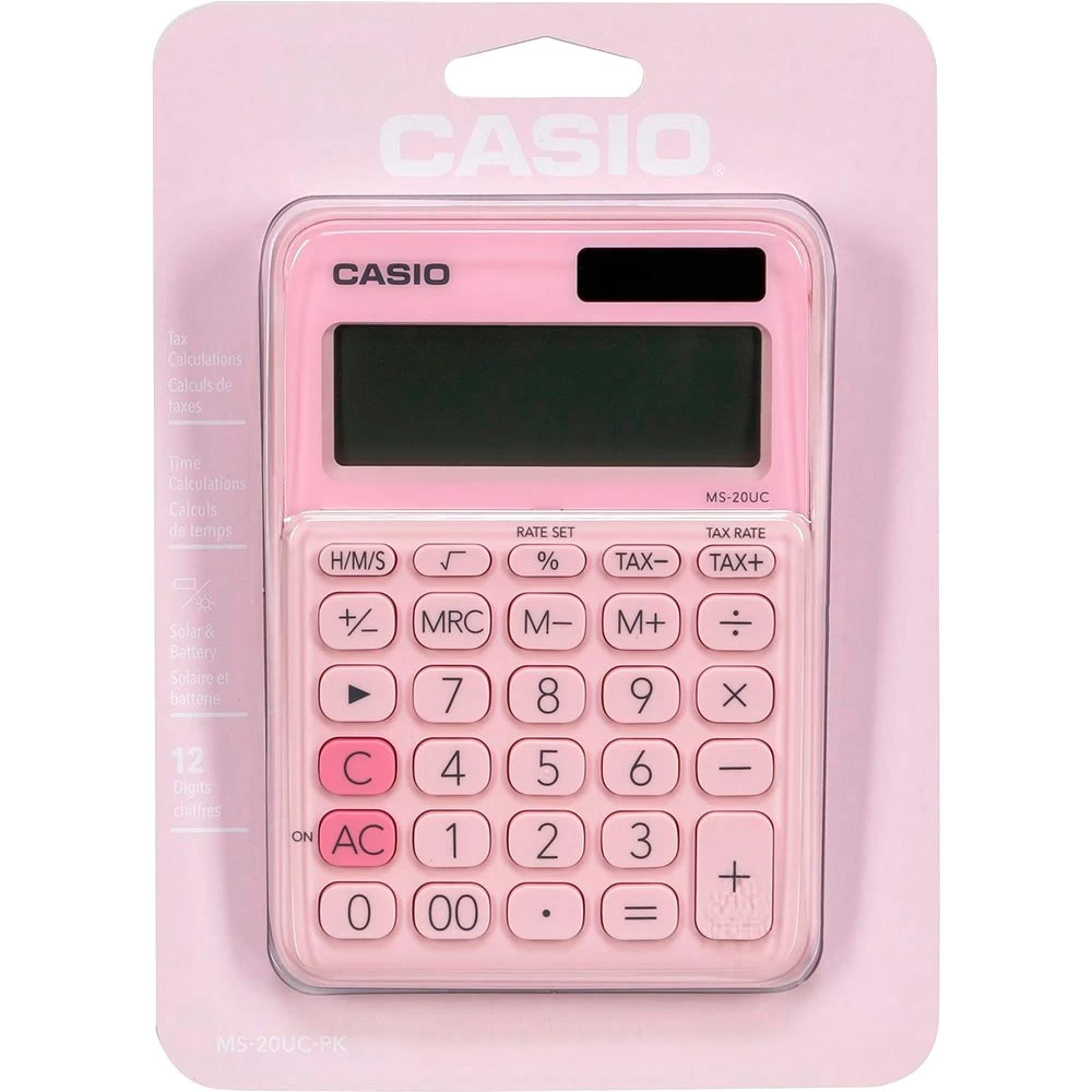 Casio Calculadora MS-20UC-PK - Imagen 2