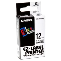 Casio Cinta Etiquetas XR-12 WE 12 Mm