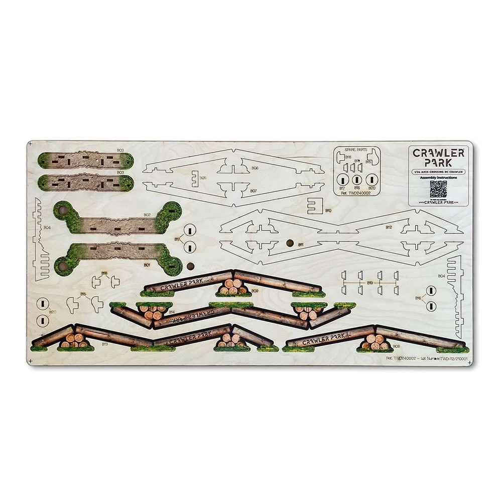 Kit 5 Obstáculos 1/24 RC Crawler Park - Imagen 4