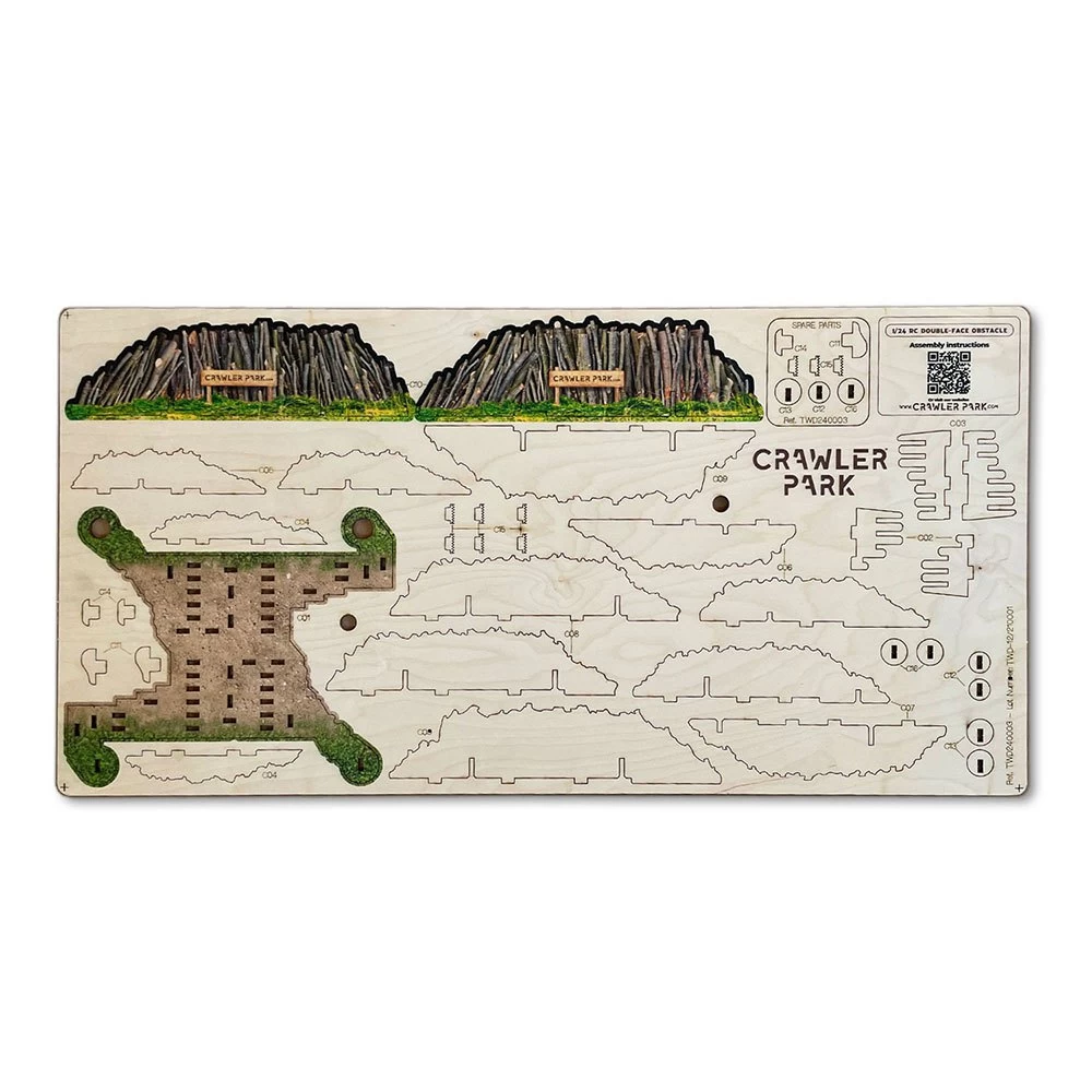 Kit 5 Obstáculos 1/24 RC Crawler Park - Imagen 6