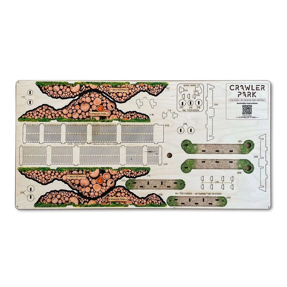Kit 5 Obstáculos 1/24 RC Crawler Park - Imagen 8