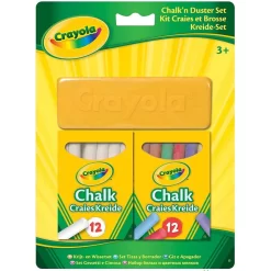 Crayola Pack 24 Tizas + Borrador