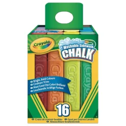 Crayola Tiza De Suelo Lavable 16 Unidades
