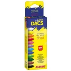 Estuche De 12 Unidades De Ceras Blandas