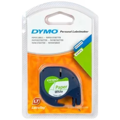 DYMO Letratag Cinta De Papel 12 Mm X 4 M 91220
