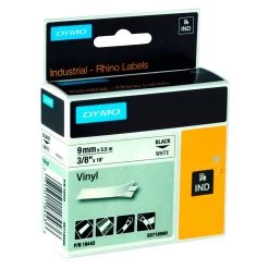 DYMO Rhino Etiqueta IND. Vinilo 9 Mm X 5.5 M