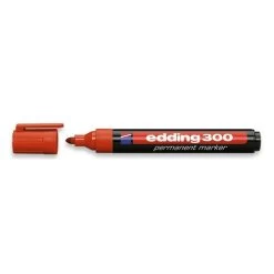 Edding Marcador Permanente Punta Redonda 1.5-3 Mm 300 Rojo
