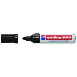 Edding Marcador Permanente Punta Redonda 3-4 Mm 550 Negro