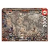 Puzzle De Madera 2000 Piezas Mapa De Piratas