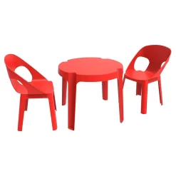 Conjunto Mesa Y 2 Sillas Rita