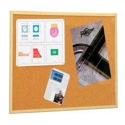 Genérico Pizarras Corcho Marco Madera 40x60 Cm