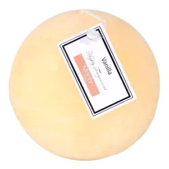 Genérico Vela Vainilla Redonda 325 Gr. 9 Cm 48 Horas