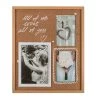 Portafoto Multip.Madera-Arpill.Love38X32