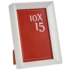 Portafoto Plastico Moldura Blanco 10X15 Cm