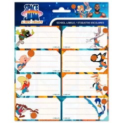 Etiquetas Adhesivas Space Jam