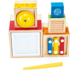 Hape Set Musical Apilable Stacking Music