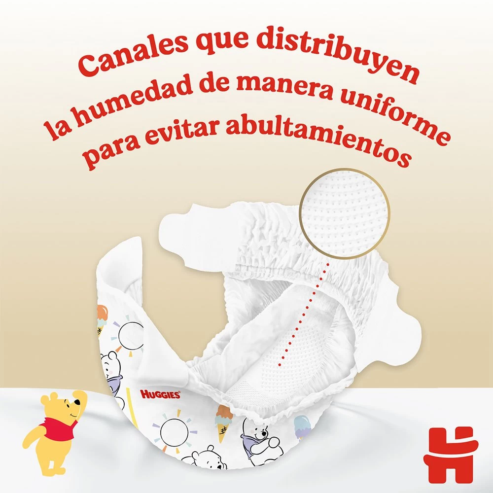 HUGGIES Pañales Extra Care Talla 4 84 Unidades - Imagen 3