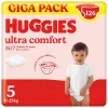 HUGGIES Pañales Ultra Comfort Talla 5 126 Unidades
