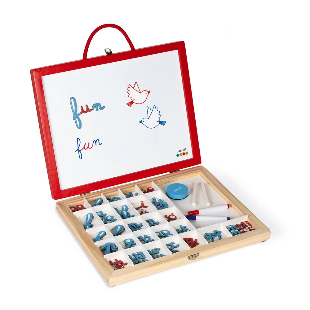 Janod Maletín Esencial De Letras Cursivas 4 En 1 - Imagen 3