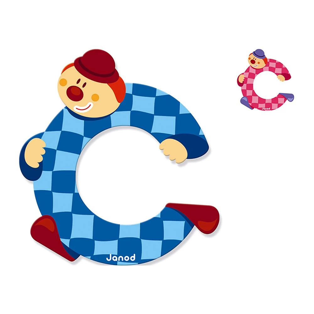 Janod Payaso Letra C - Imagen 2