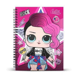 Karactermania Cuaderno Shine Lol Surprise Rock