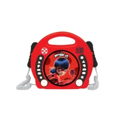 LEXIBOOK Karaoke Ladybug CD Player