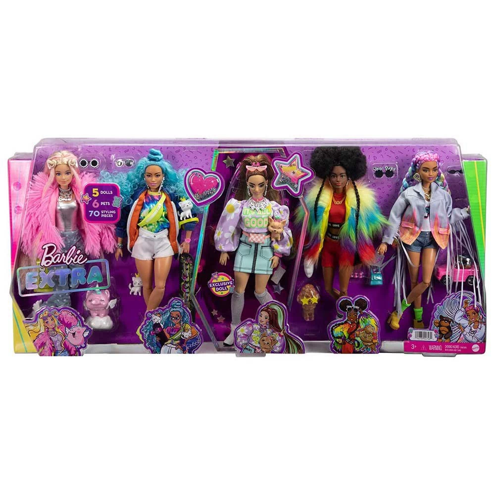 Mattel Games Figura Barbie Extra Pack 5 - Imagen 4
