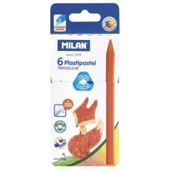 Milan Caja 6 Plastipastel Triangulares