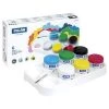 Milan Caja 6 Tarros 40 Ml De Témpera Colores Con Pincel