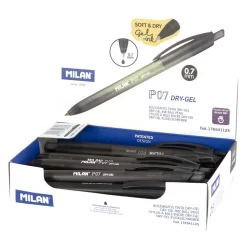 Milan Caja Expositora 25 Boligrafos P07 Dry-Gel