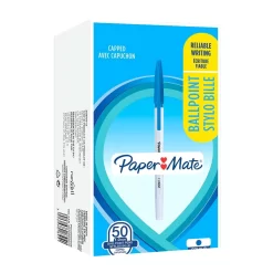 Paper Mate 045 M 1.0 Mm Ballpoint Con Tapón