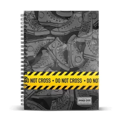 Cuaderno A4 Striped Do Not Cross