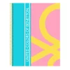 Safta Benetton Color Block A4 Notebook 120 Sheets