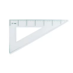 Safta Cartabón Plástico Graduado 35 Cm