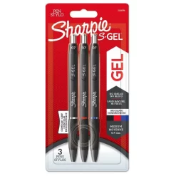 Sharpie Bolígrafo S-Gel 0.7 Mm 3 Unidades