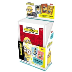 Topps Minions El Origen De Gru Sobre 6 Cromos