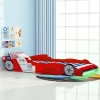 VIDAXL Cama Infantil Con Forma De Coche Carreras Y Led